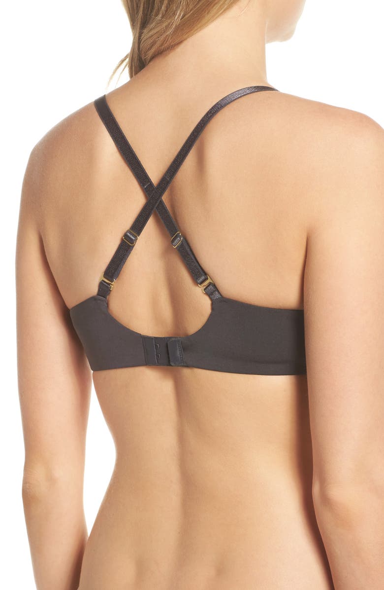 Natori Conform Underwire Full Fit Contour Bra, Alternate, color, Black