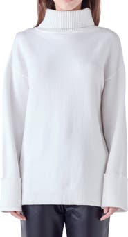English Factory Oversize Turtleneck Sweater