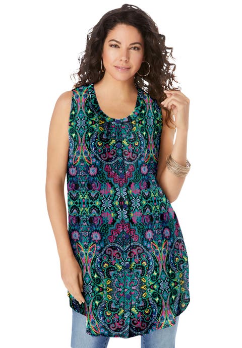 Sleeveless Angelina Tunic (Plus)