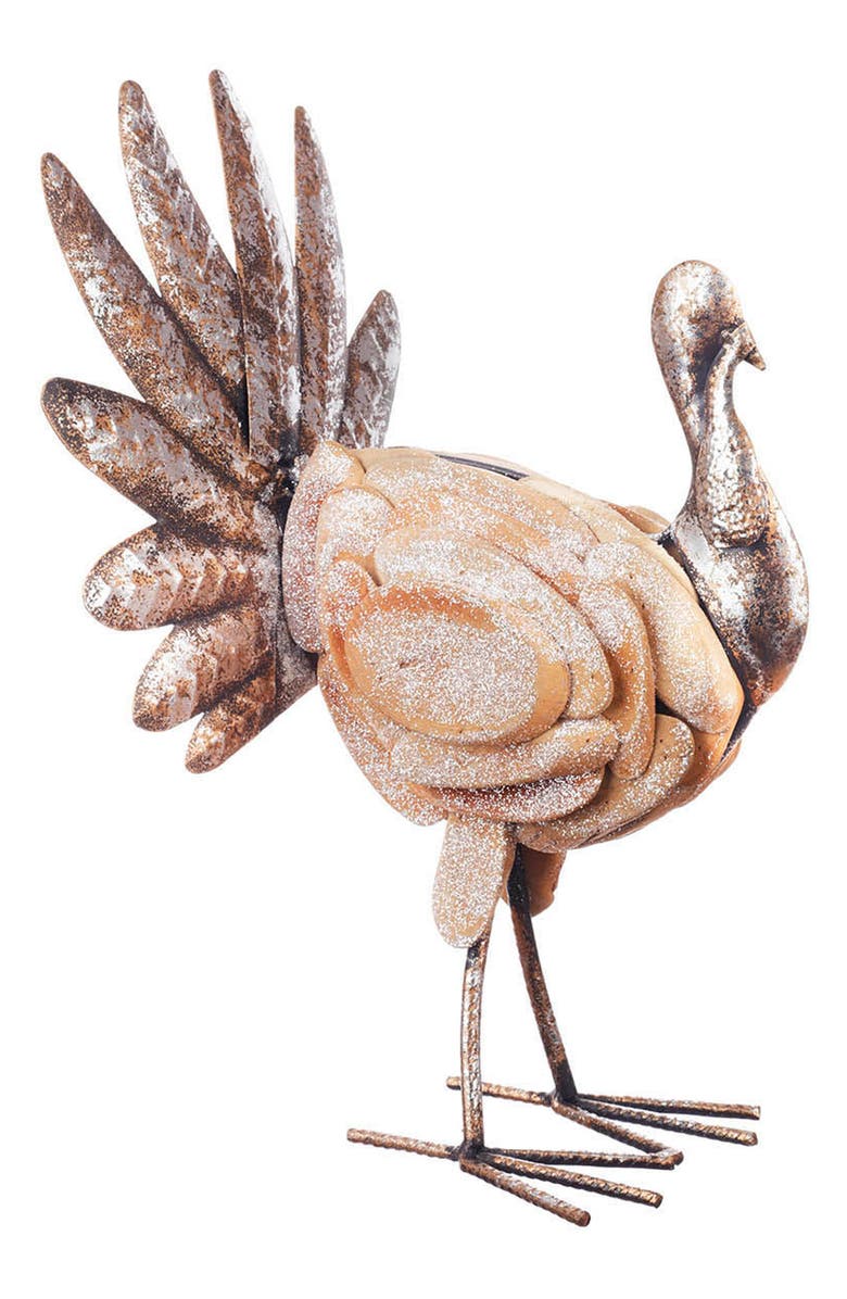 Winward Hand Painted Thanksgiving Turkey, Alternate, color,