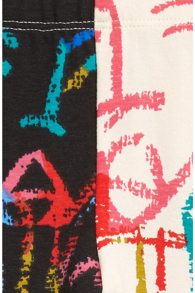 Kids' Cristina Martinez Print Leggings, Alternate, color, MULTI GROWING BLOOMS