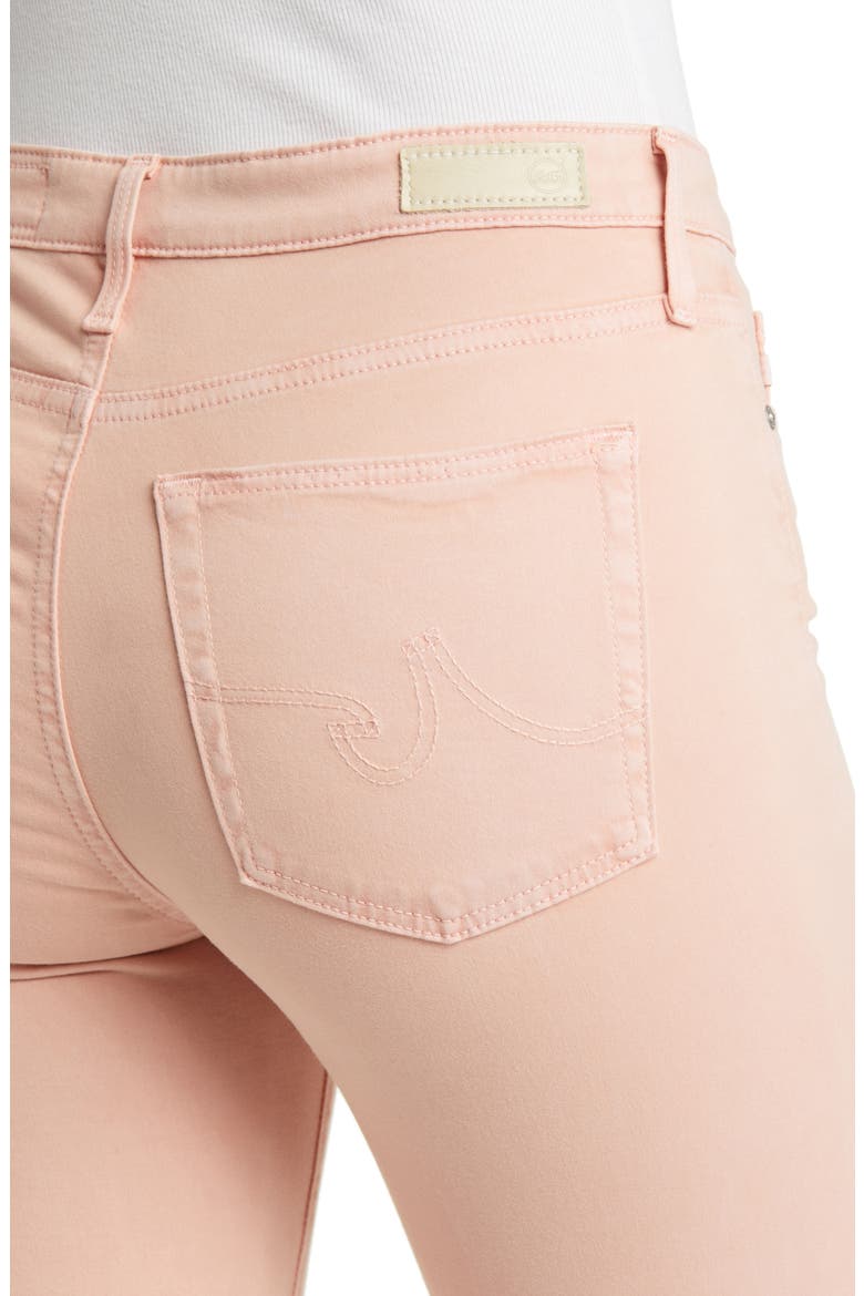 The Prima Mid Rise Crop Cigarette Jeans, Alternate, color, SULFUR BLUSH PARADISE