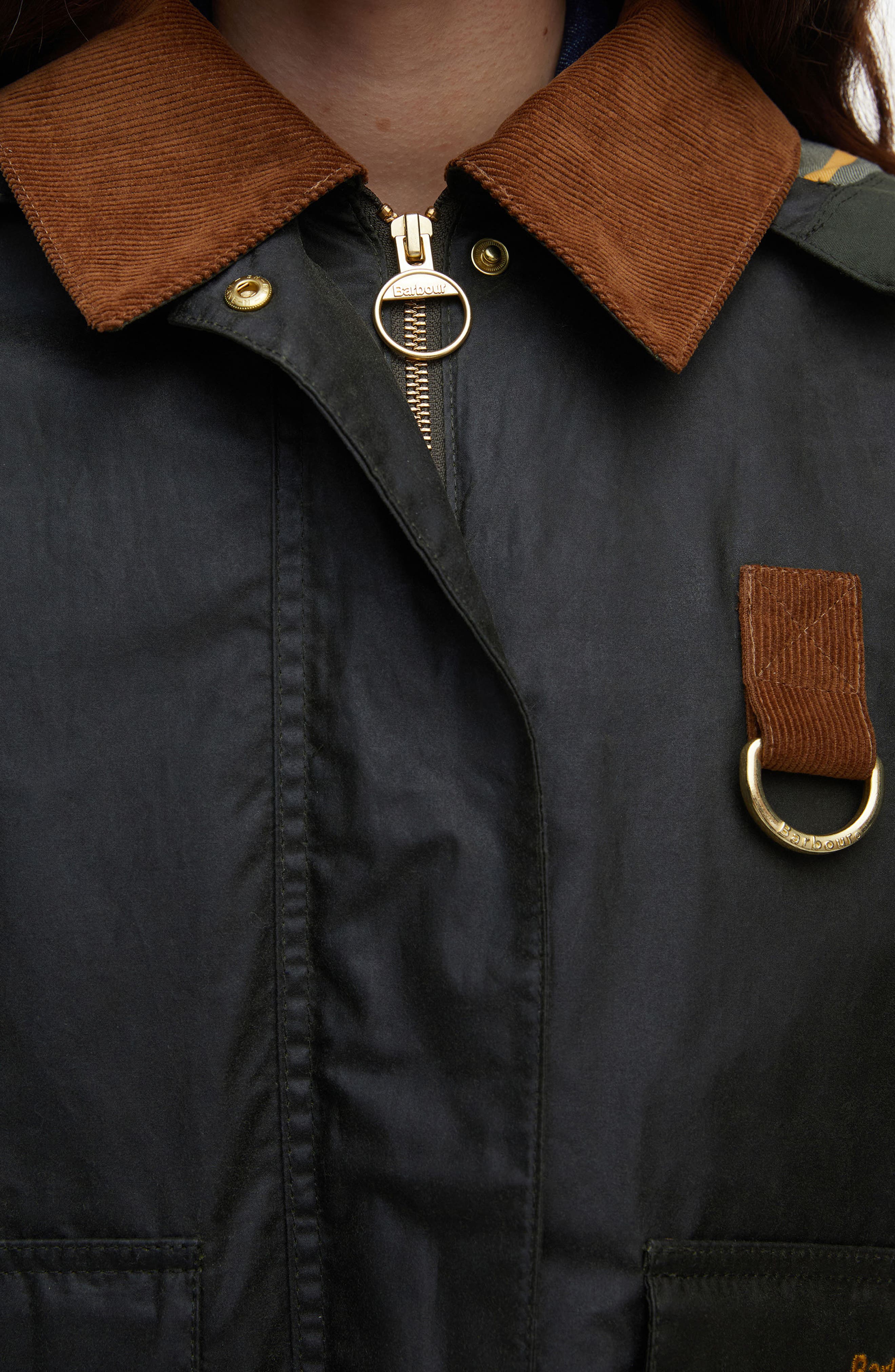 Женские куртки Barbour Erma Waxed Cotton Jacket — фото 8