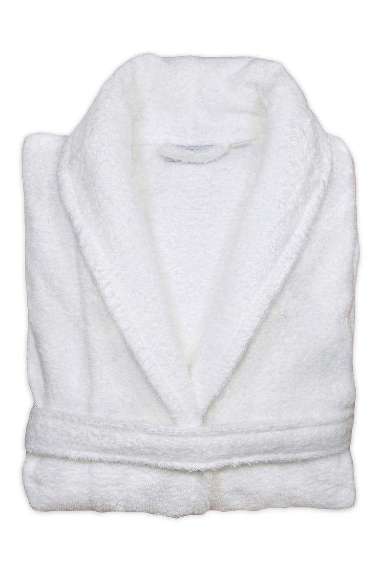 Super Plush Bathrobe, Alternate, color, WHITE