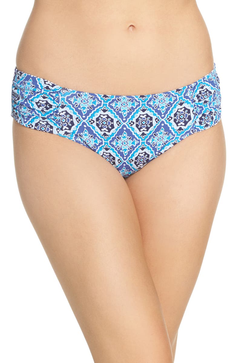 Tommy Bahama Tika Tiles Reversible Bikini Bottoms, Main, color, 