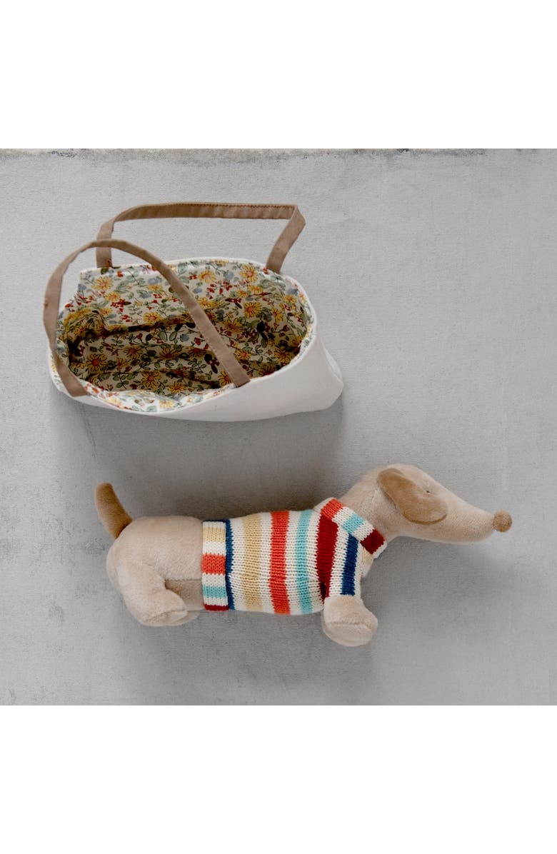 Storied Home Removable Dachshund in Dog Carrier, Alternate, color, 
