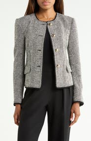 Simkhai Ivie Herringbone Blazer