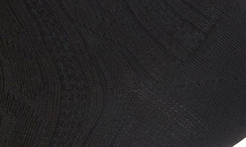 Smartwool Everyday 3-pack Wool Blend Cable Crew Socks In Black