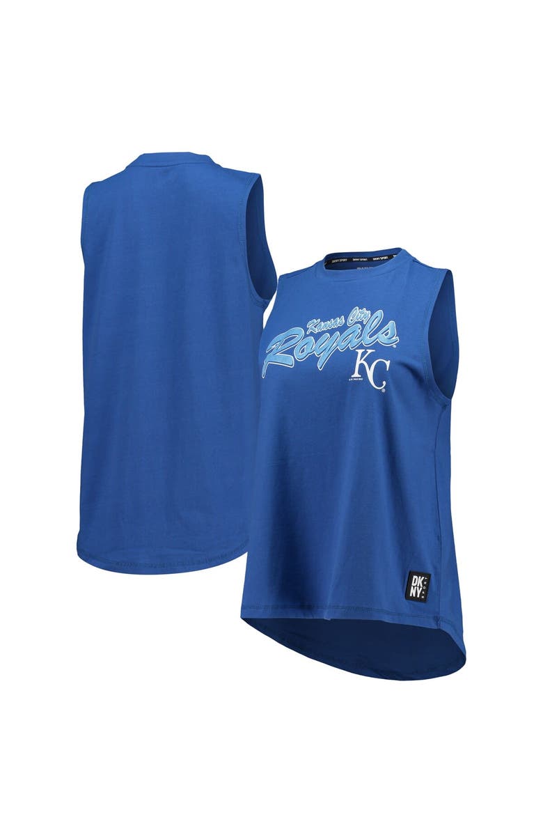 DKNY SPORT Women's DKNY Sport Royal Kansas City Royals Marcie Tank Top, Main, color, Royal