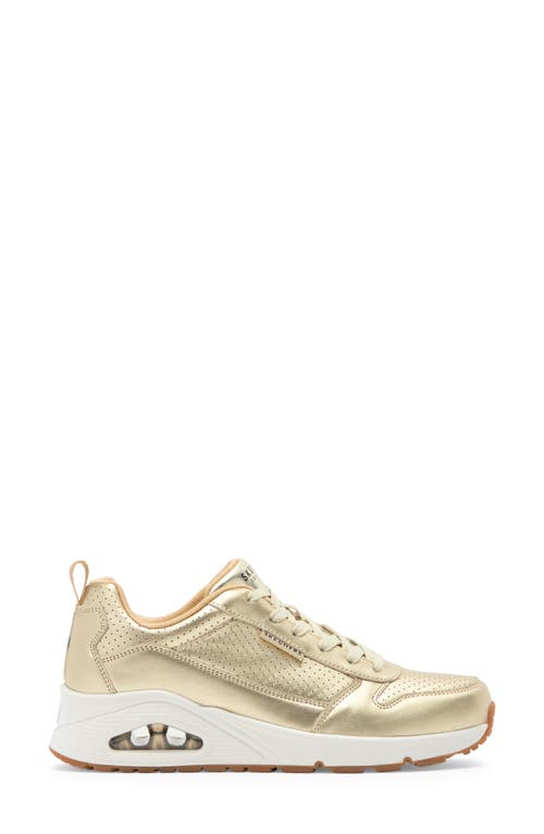 SKECHERS SKECHERS UNO METALLIXS WEDGE SNEAKER