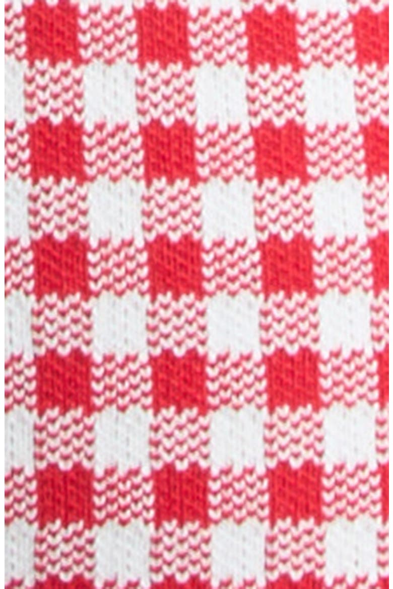 Micah Halter Top, Alternate, color, RED GINGHAM