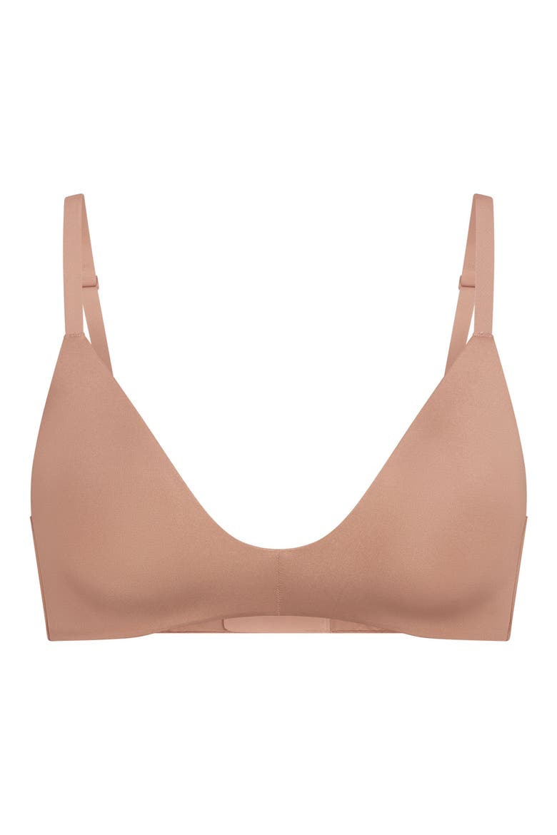 Wireless Form T-Shirt Bra, Alternate, color, SIENNA
