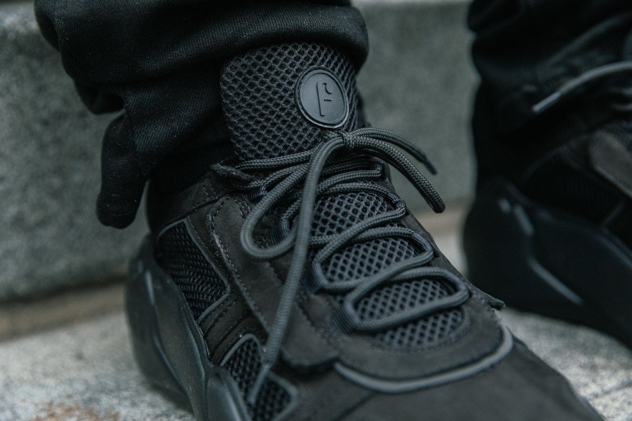 Fini Desiderata Black Sneaker  - Unisex, Alternate, color, Black