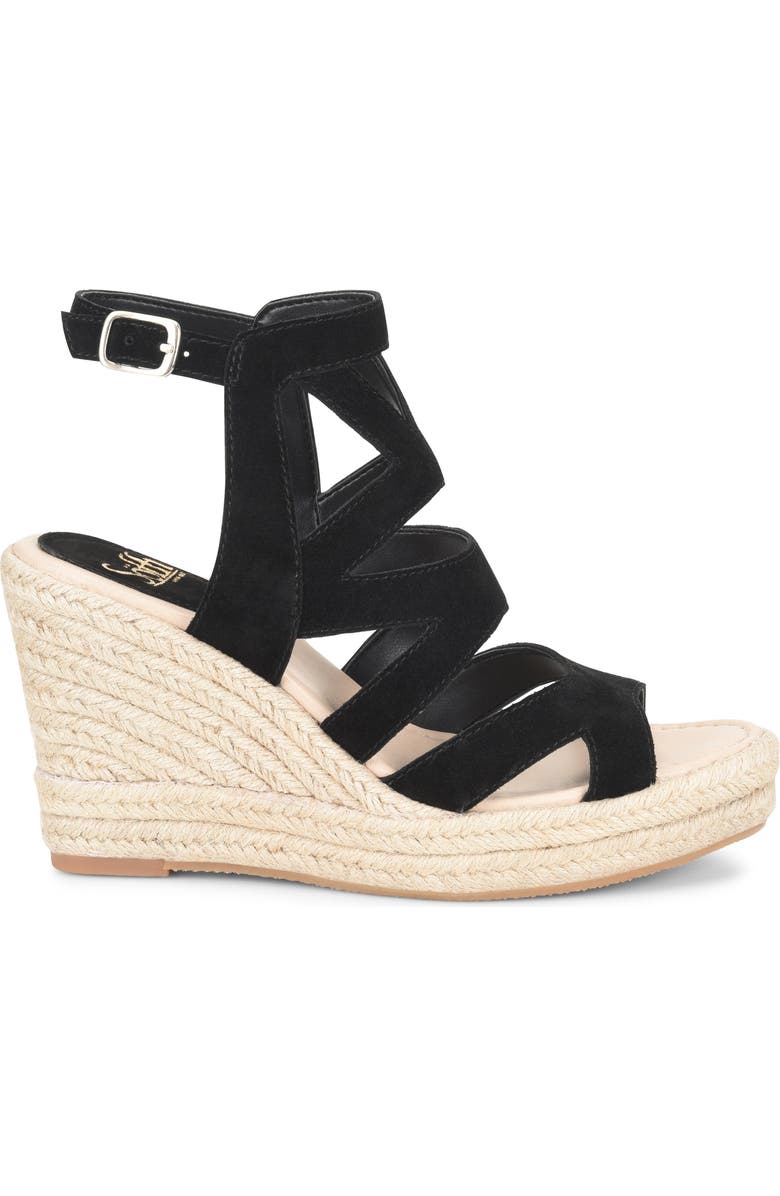Söfft Shandys Wedge Sandal, Alternate, color,