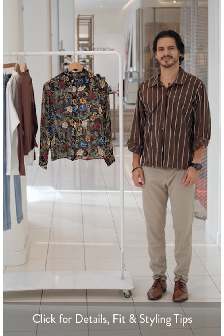 Willa Floral Button-Up Shirt video