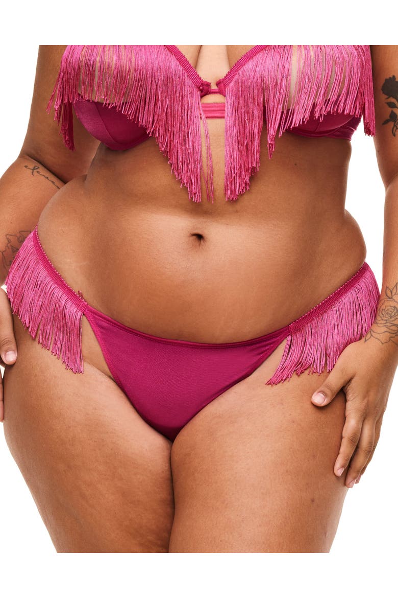 Cece Cheeky Panties, Main, color, Dark pink