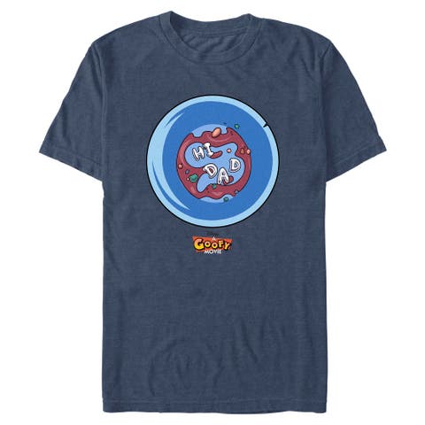 Men's A Goofy Movie Hi Dad soup Logo  Graphic T-Shirt