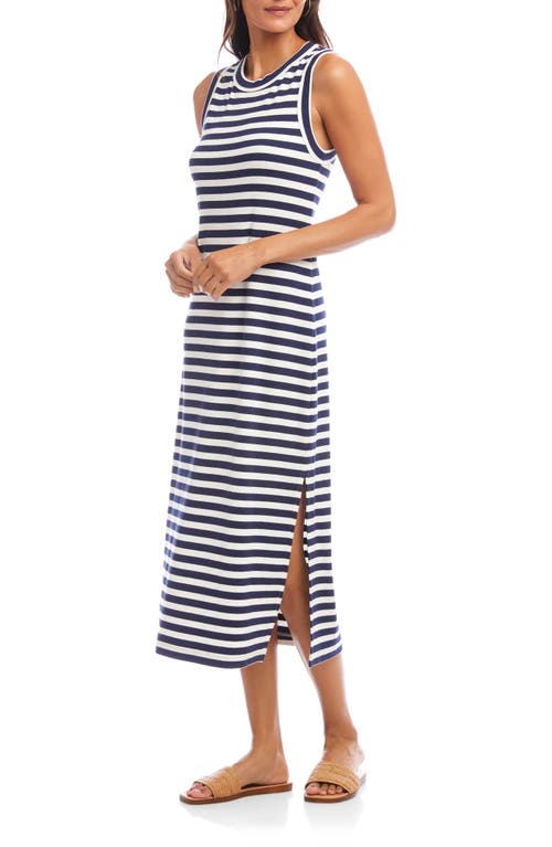 Karen Kane Striped Midi Column Dress