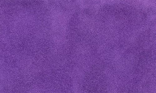Portolano Suede Gloves In Purple