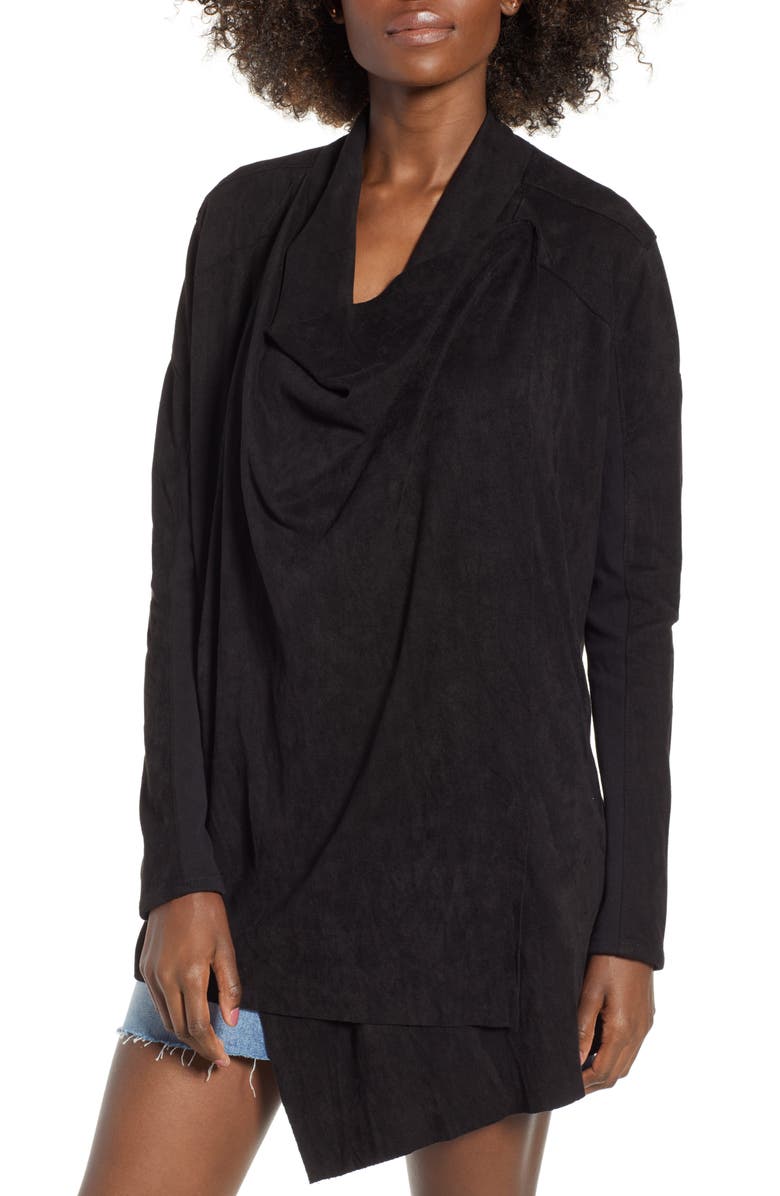 BLANKNYC Cloud Nine Drape Jacket, Alternate, color, 