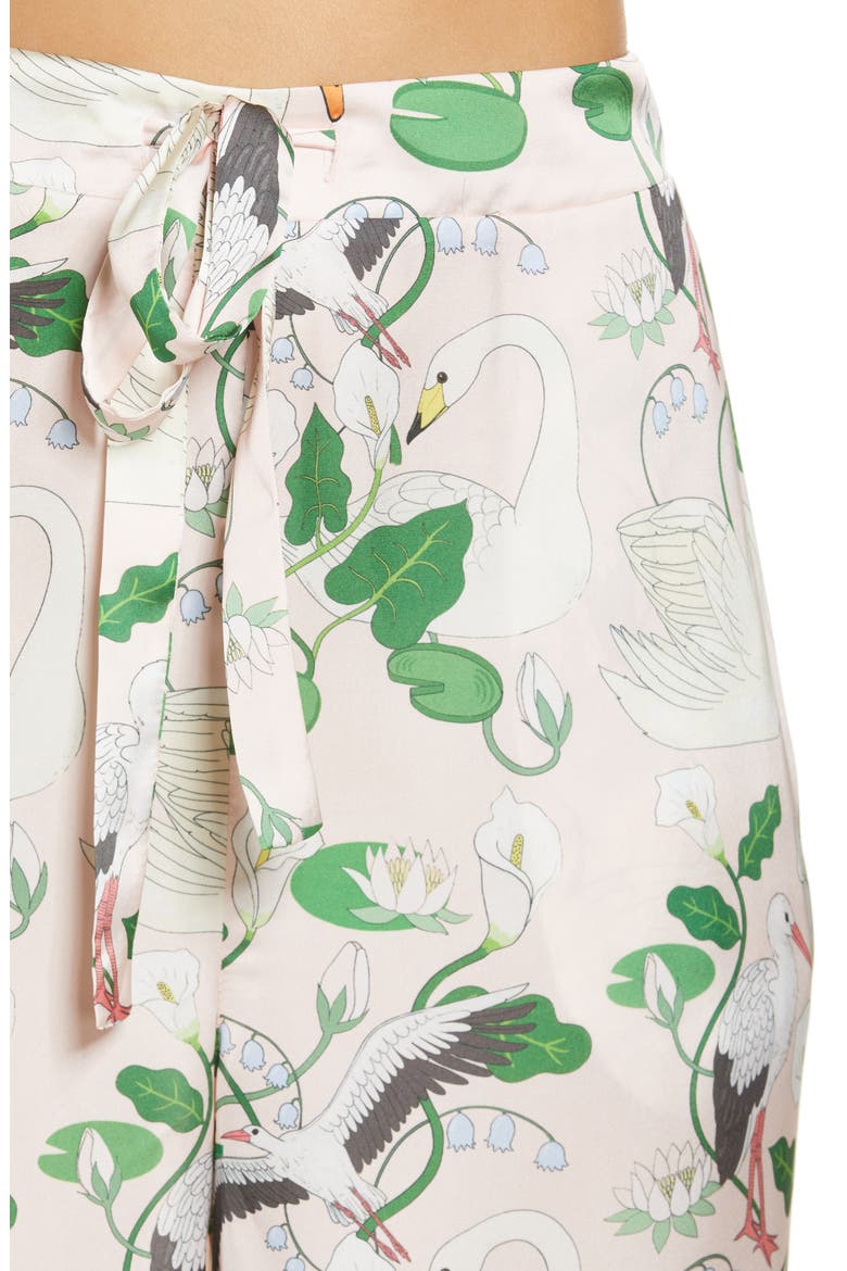 Botanical Garden Pajamas, Alternate, color, PEACH