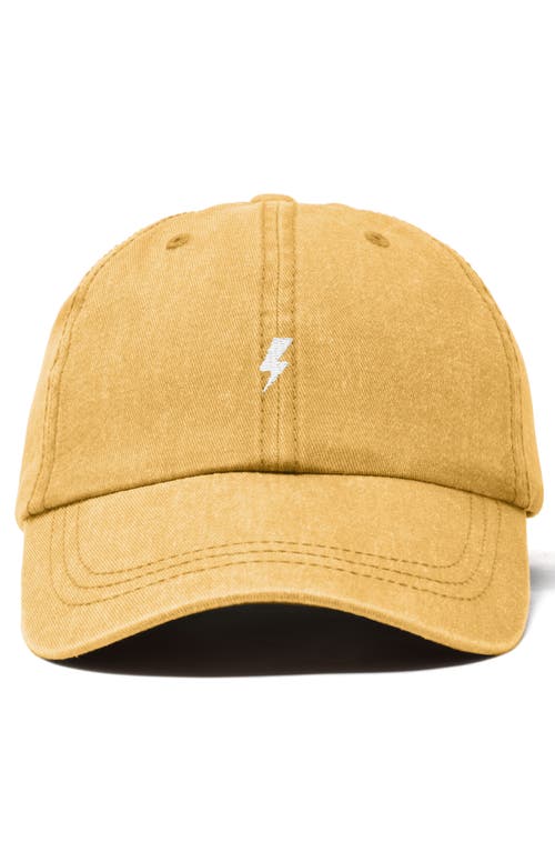 Dalix Lil Bolt Dad Cap In Yellow