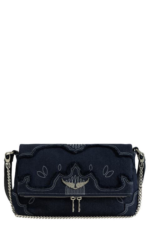 Rocky II Denim Crossbody Bag