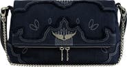 Zadig & Voltaire Rocky II Denim Crossbody Bag