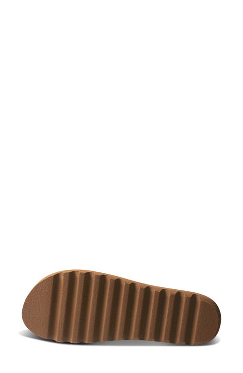 Reef Sol Hi Platform Sandal In Vintage/tan