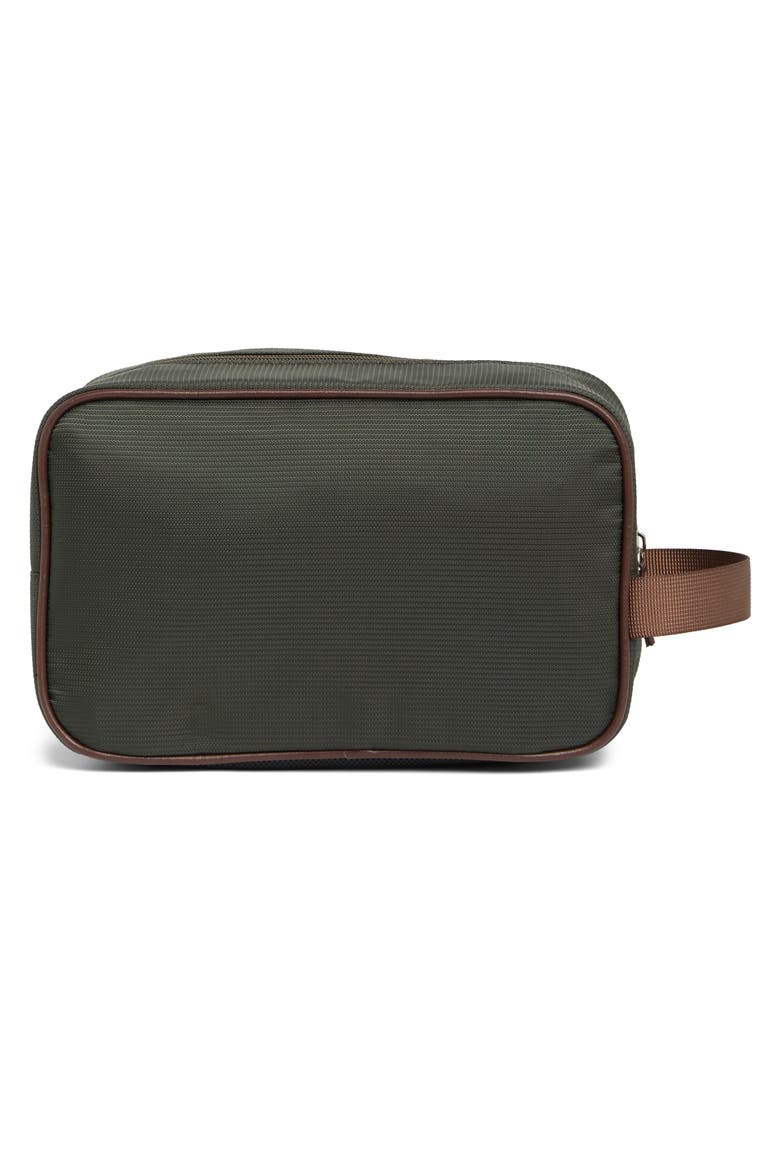 Nylon Dopp Kit, Alternate, color, OLIVE