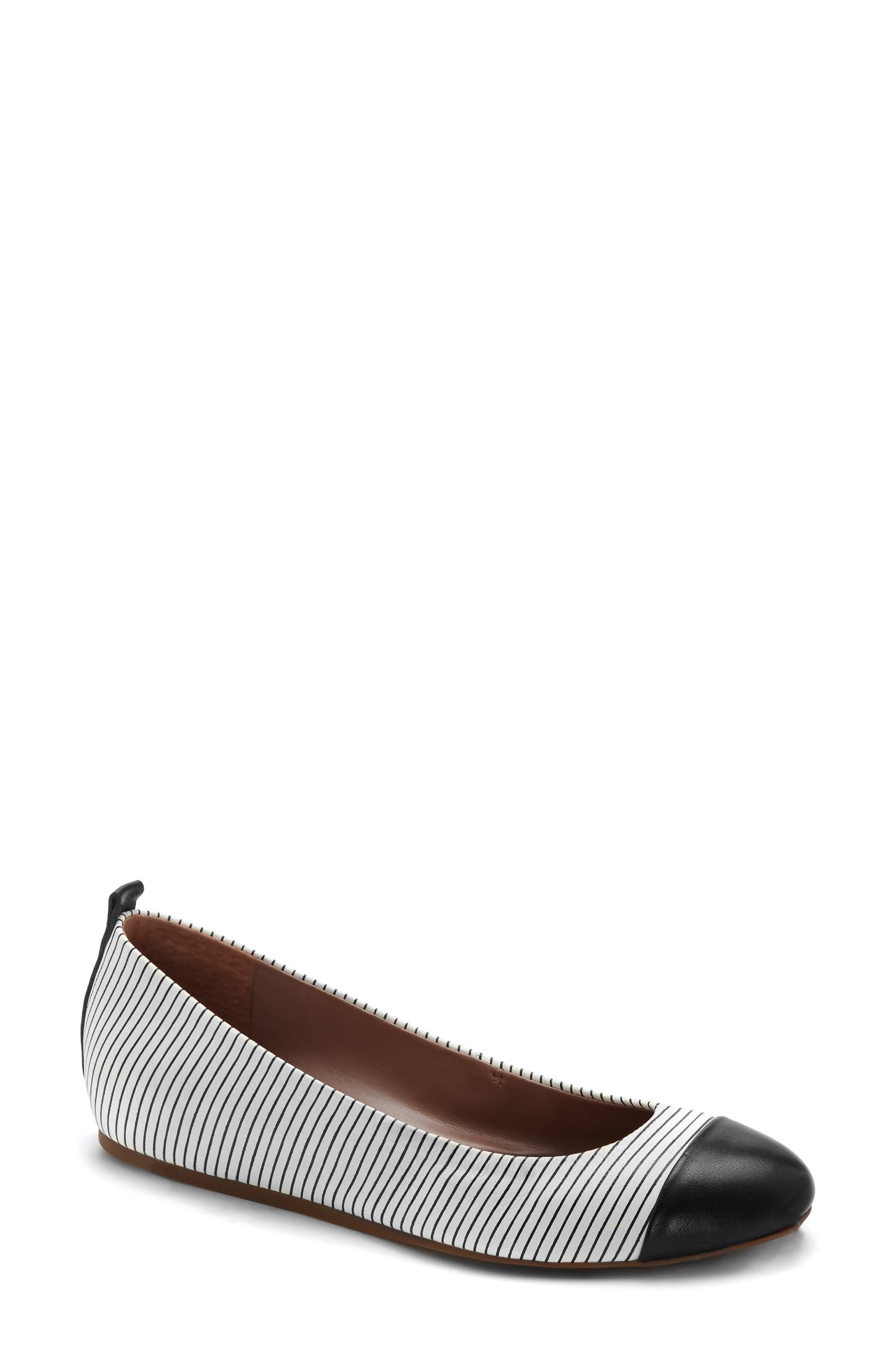 ED Ellen DeGeneres Lilliane Cap Toe Ballet Flat, Main, color, 