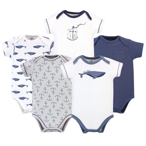 Touched by Nature Organic Cotton Bodysuits in Blue Whale  product