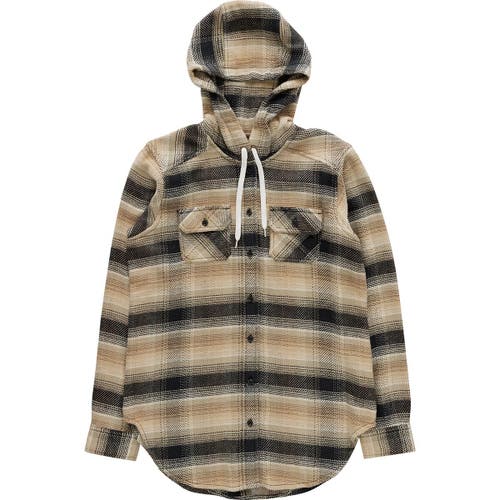 Kavu Jess Hooded Shirt In Multi