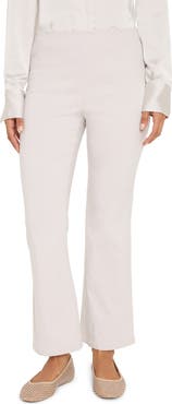 NIC+ZOE Berkeley Wonderstretch Pull-On High Waist Slim Ankle Flare Pants