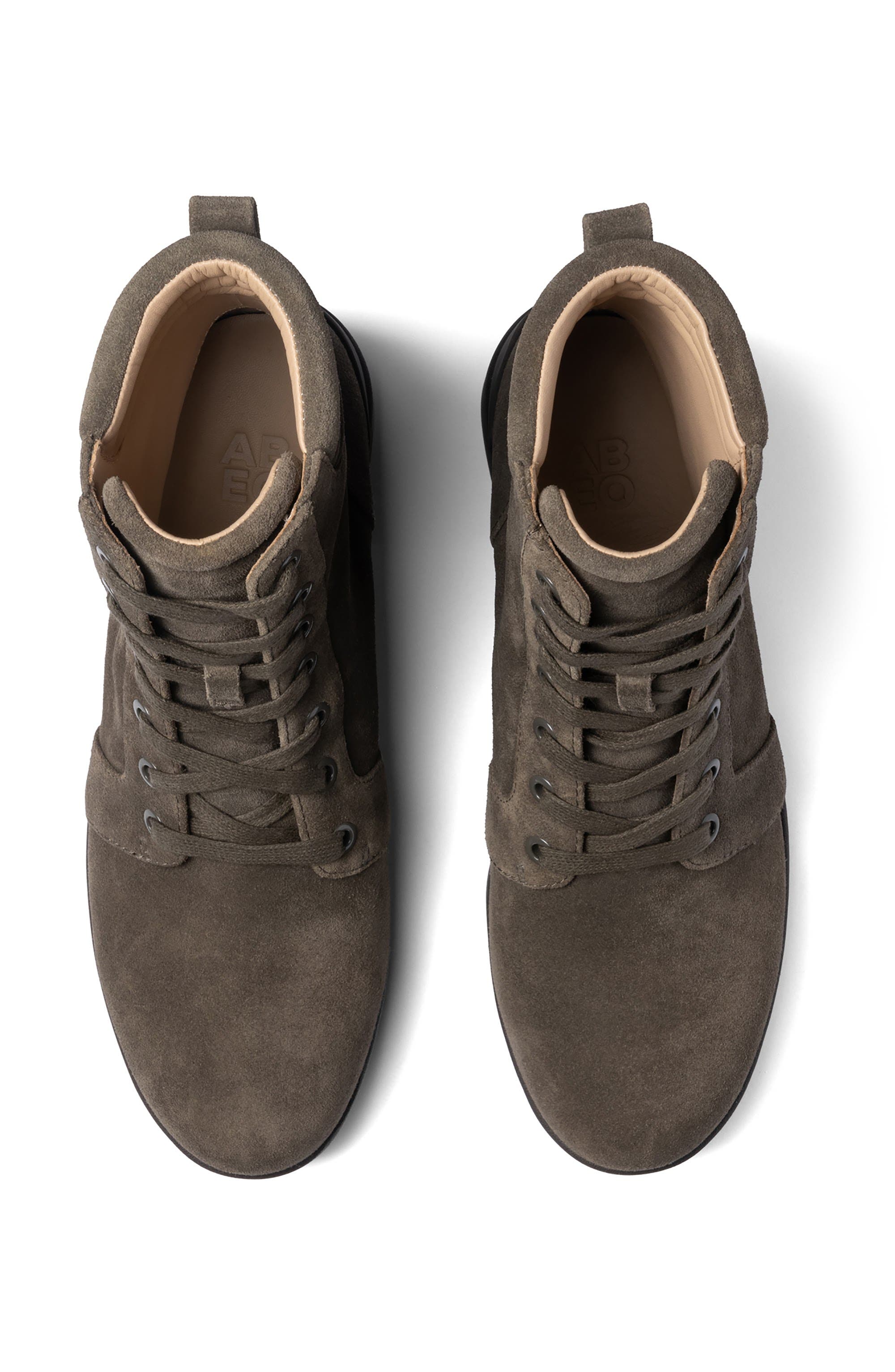 Capital Lace Boot, Alternate, color, Olive - Regular