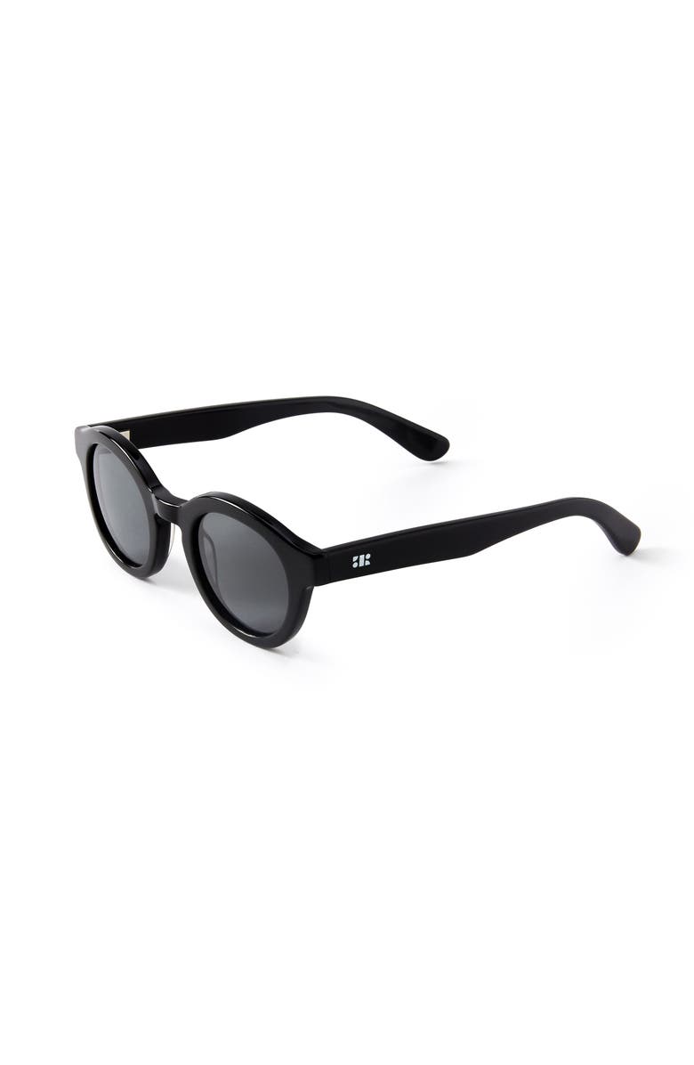 French Kiwis Eyewear Eden Sunglasses, Alternate, color, Black