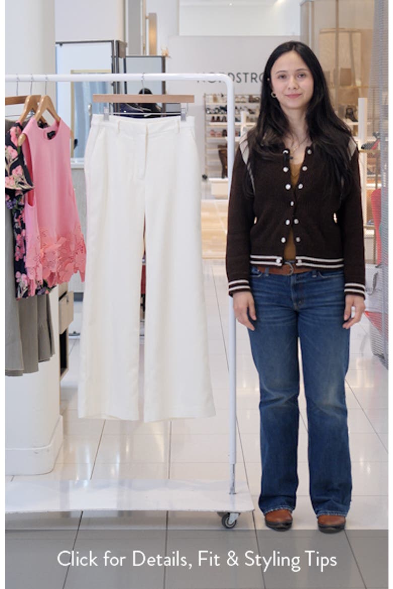 Carina Straight Leg Suit Pants video