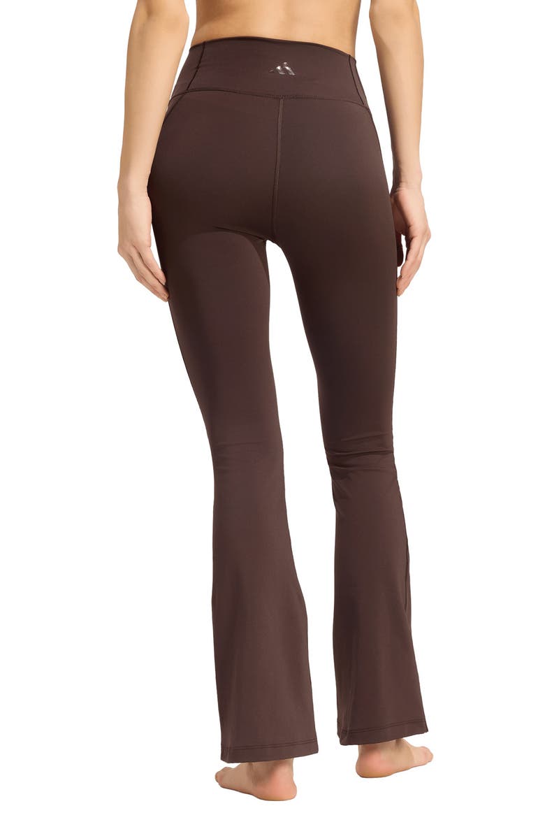 adidas AllMe Essentials High Waist Flare Leggings, Alternate, color, 