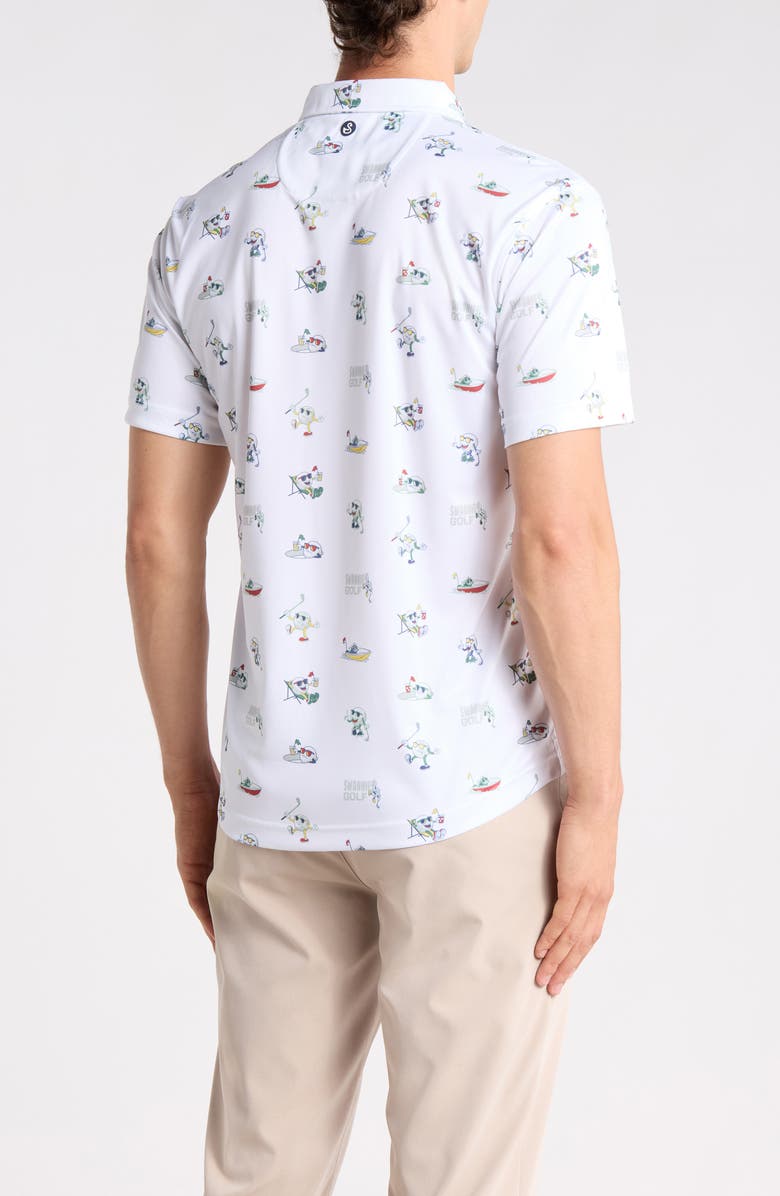 Swannies Milltown Polo, Alternate, color, Wht