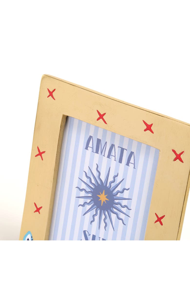 Zsa Zsa Zsu Rampur Metal Frame 8X6 In, Alternate, color, Beige