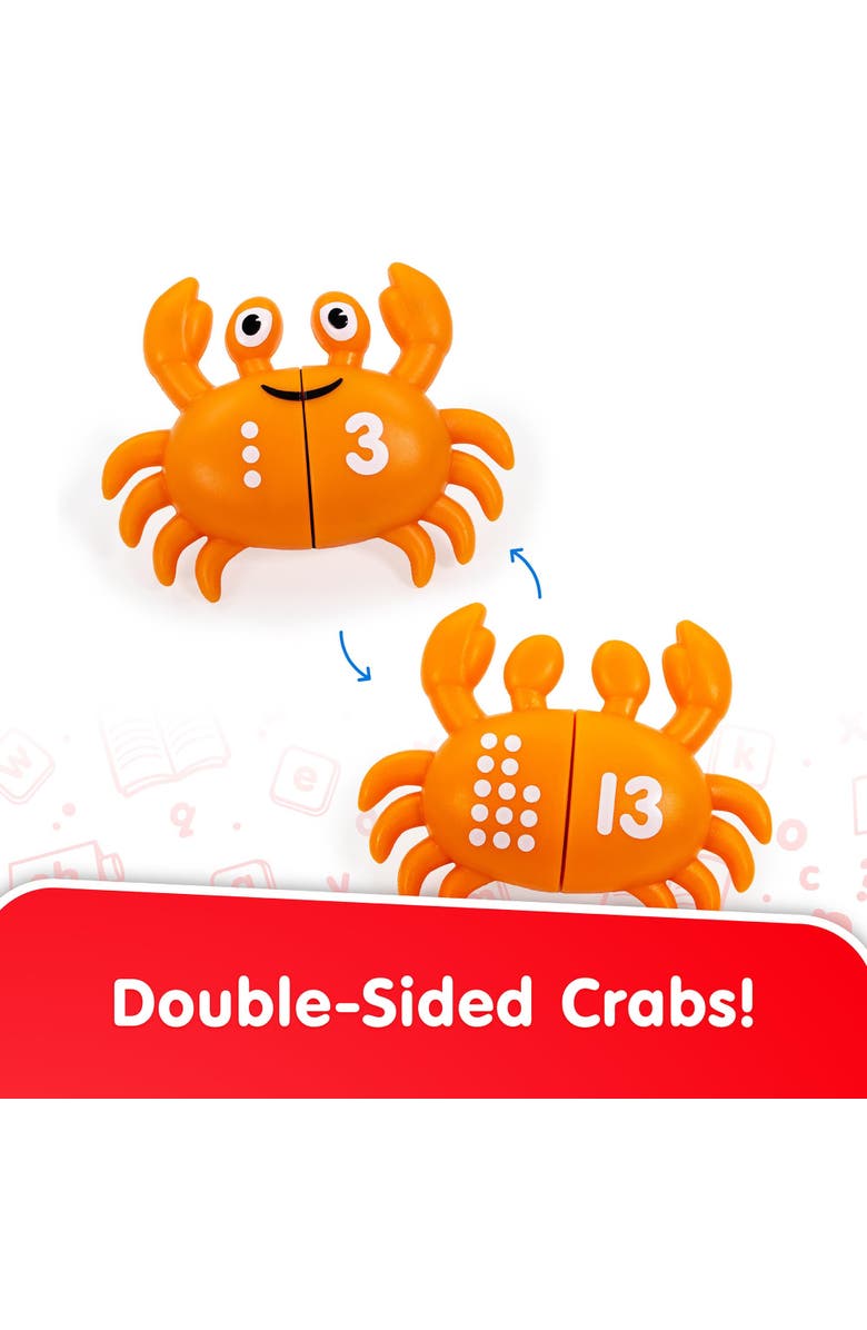 Junior Learning Counting Crabs Math Game, Alternate, color, Multicolored