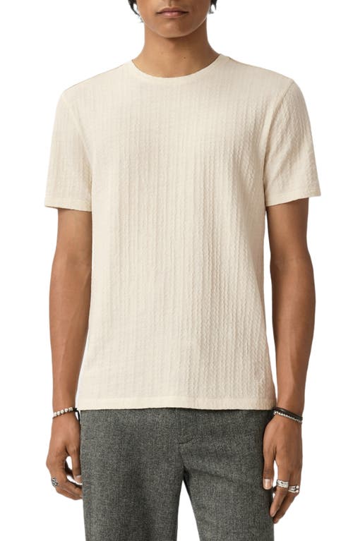 John Varvatos Brasse Short Sleeve Tee In White