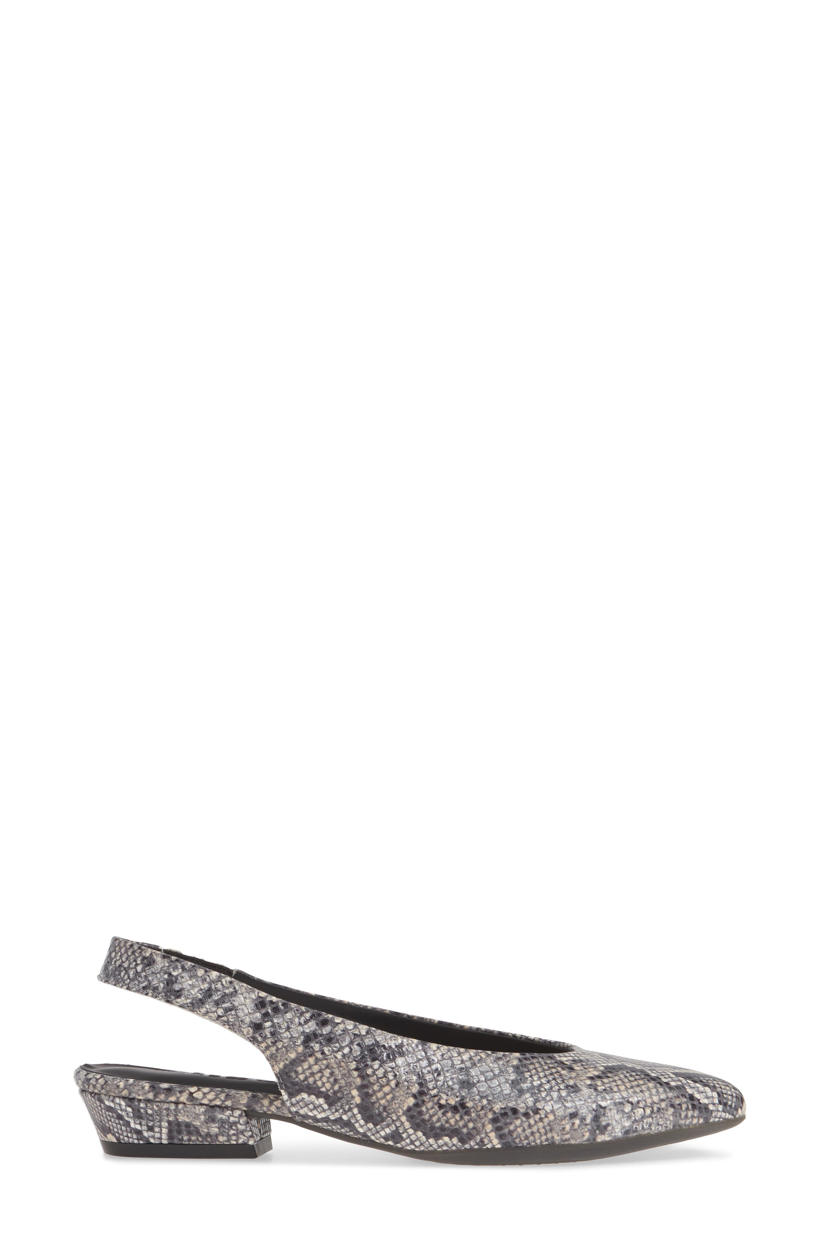 Prato Slingback Pump, Alternate, color, STONE EMBOSSED LEATHER