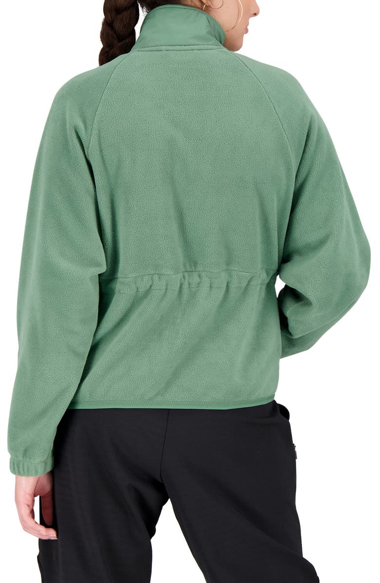 New Balance NB AT Polar Fleece Half Zip Pullover, Alternate, color,