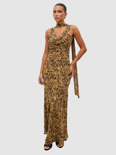 Arden Cowl Maxi Dress