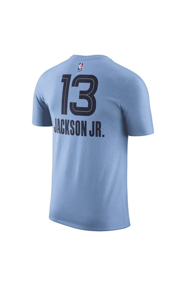 Jordan Brand Men's Jordan Brand Jaren Jackson Jr. Light Blue Memphis Grizzlies 2022/23 Statement Edition Name & Number T-Shirt, Alternate, color, 