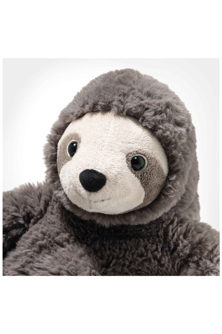 Sanny Sloth Stuffed Animal, Alternate, color, GREY