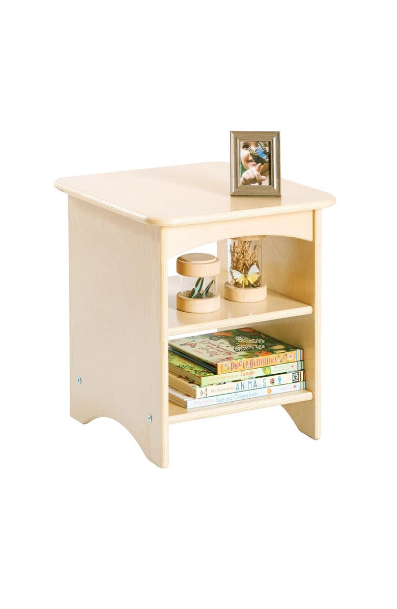 Kaplan Early Learning Company Carolina End Table, Alternate, color, Beige