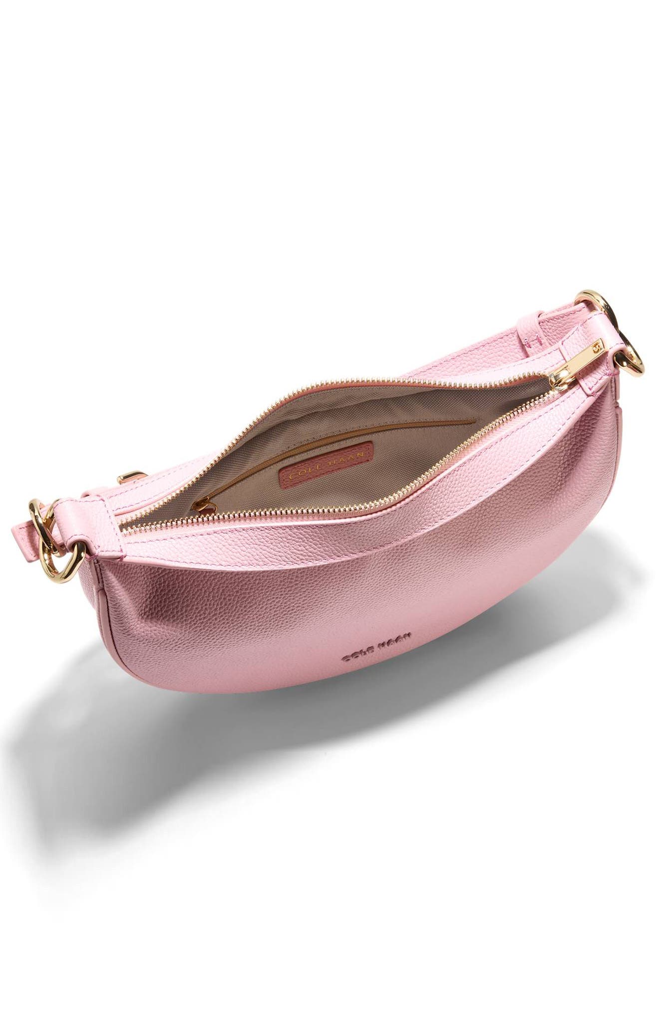 Cole Haan Elizabeth Leather Crossbody Bag, Alternate, color, Zephyr