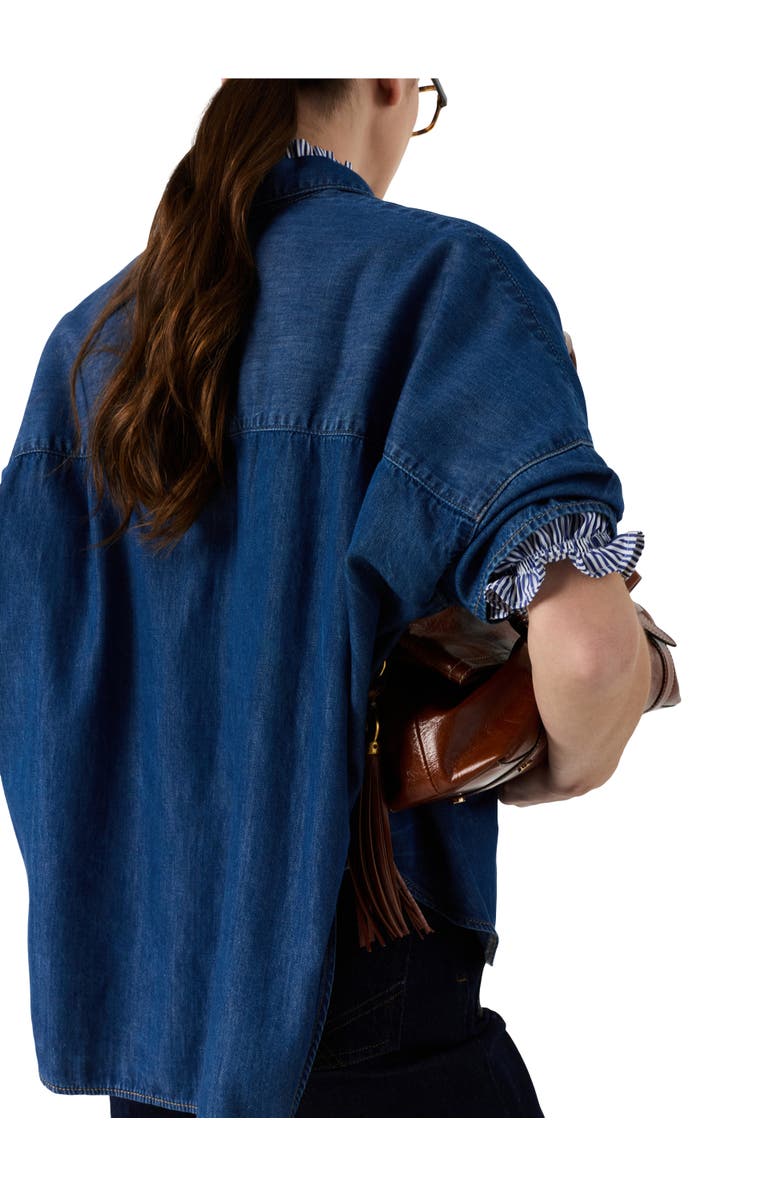 GERARD DAREL Cess Denim Shirt, Alternate, color, Jeans